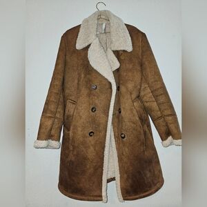 Zara Mens Camel Color Jacket Size L